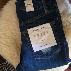 Good American Blue High Rise Jeans